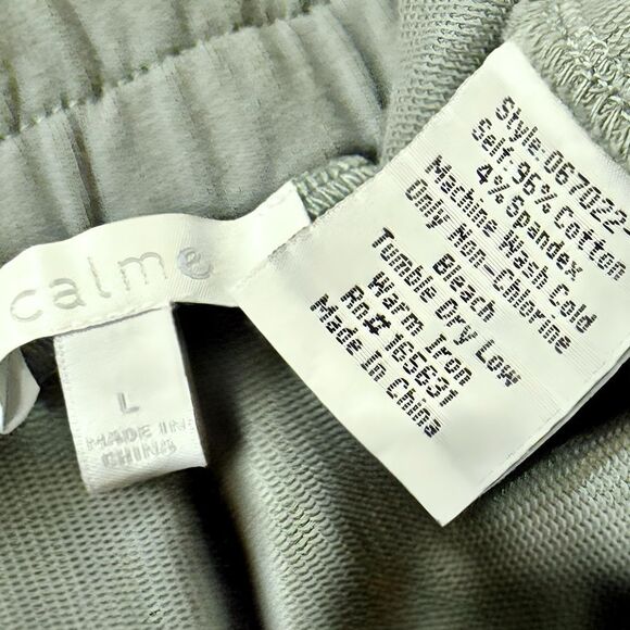 Johnny Was Calme Wide Leg Relaxed Terry Pant Sweatpants - Picture 12 of 16